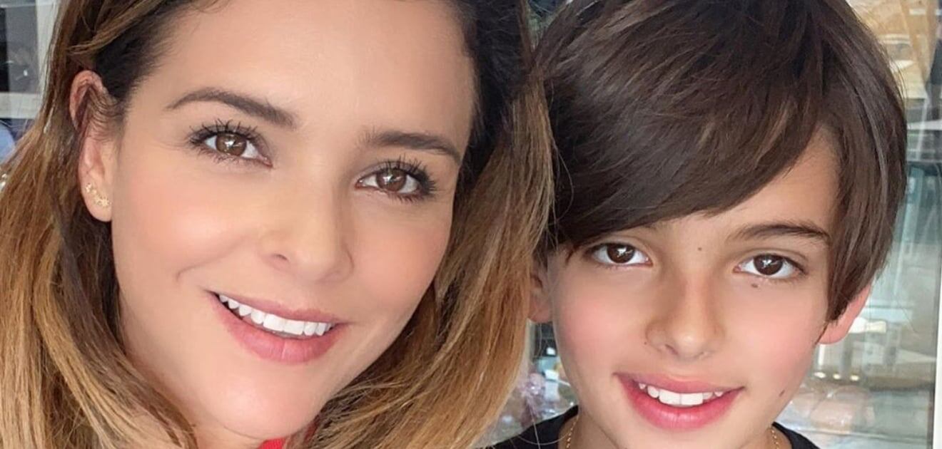 Grettell Valdez en llanto porque su hijo está en cuarentena con Patricio Borghetti