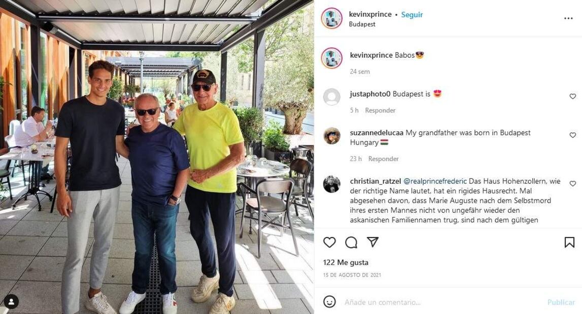 El príncipe Frédéric Prinz von Anhalt, viudo de Zsa Zsa Gabor, adopta a un adulto para hacerlo su heredero