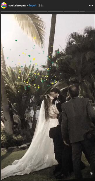 Dulce María y Paco Álvarez se casaron y tenemos las primeras fotos