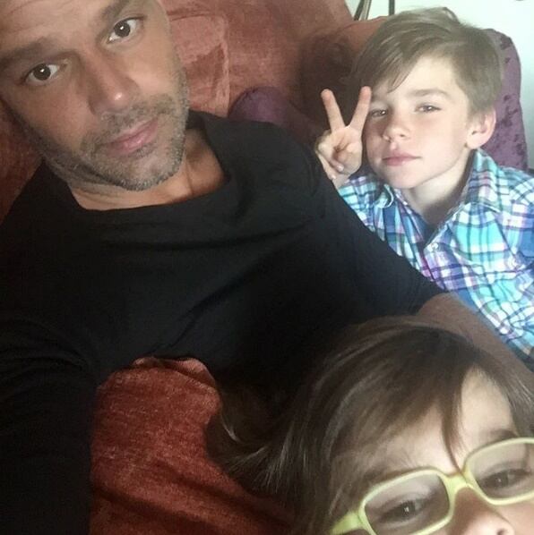 Así lucen los hijos de Ricky Martin a sus 7 años