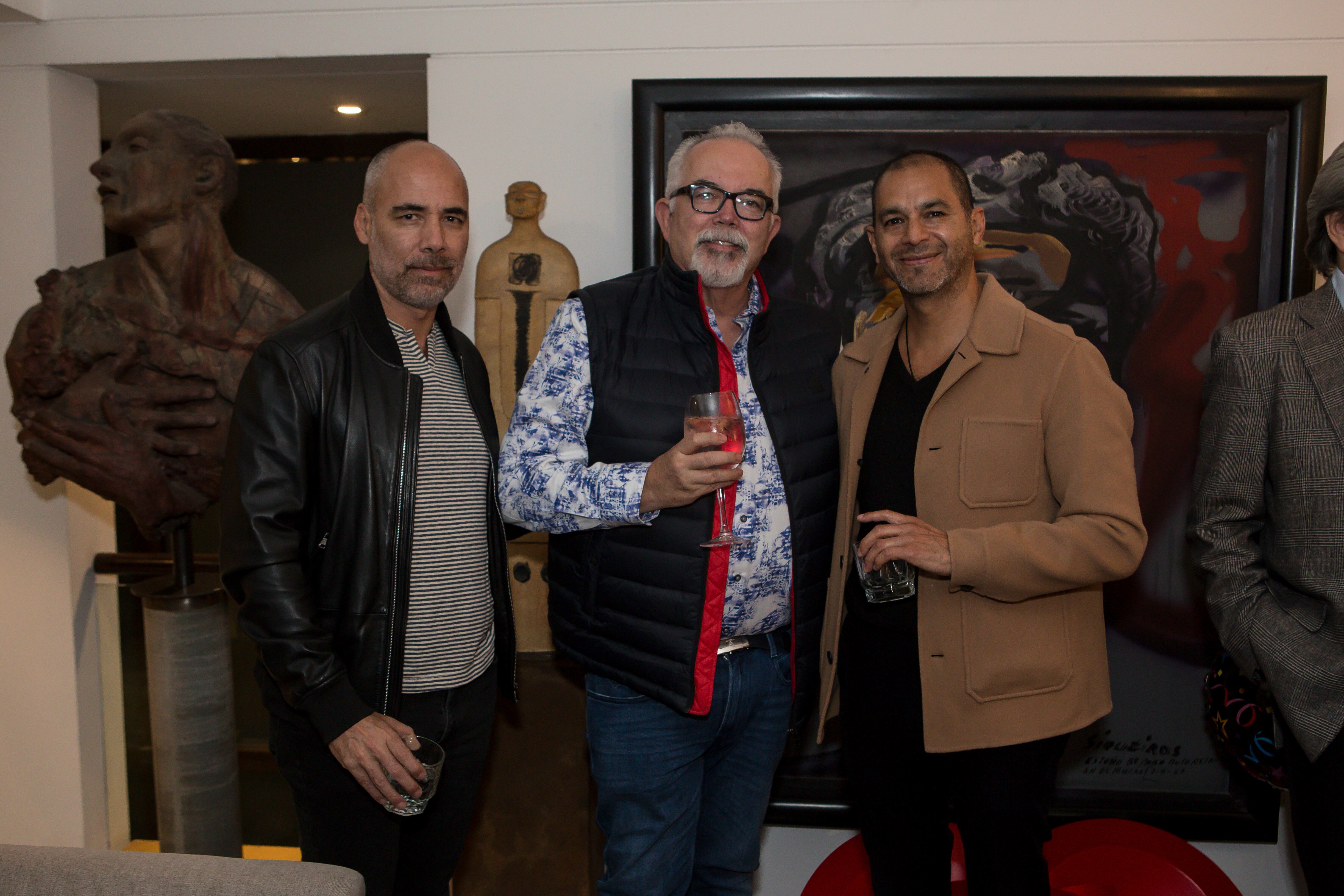 Rafael Salgado, Héctor Zuarth y Ángel de León. (Foto: Esteban Torreblanca)