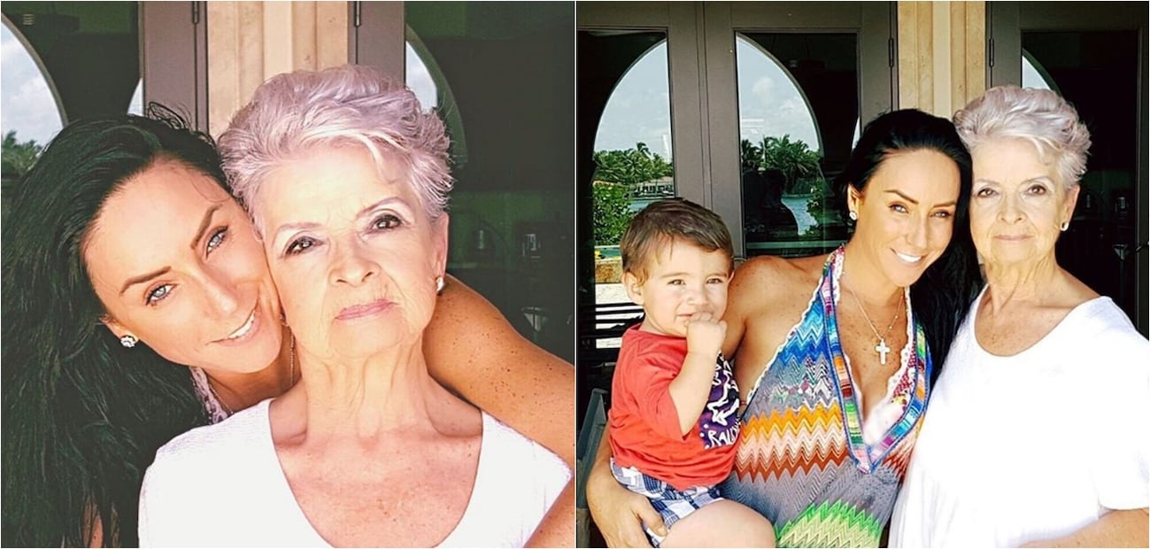 Inés Gómez Mont presume a su guapa abuelita
