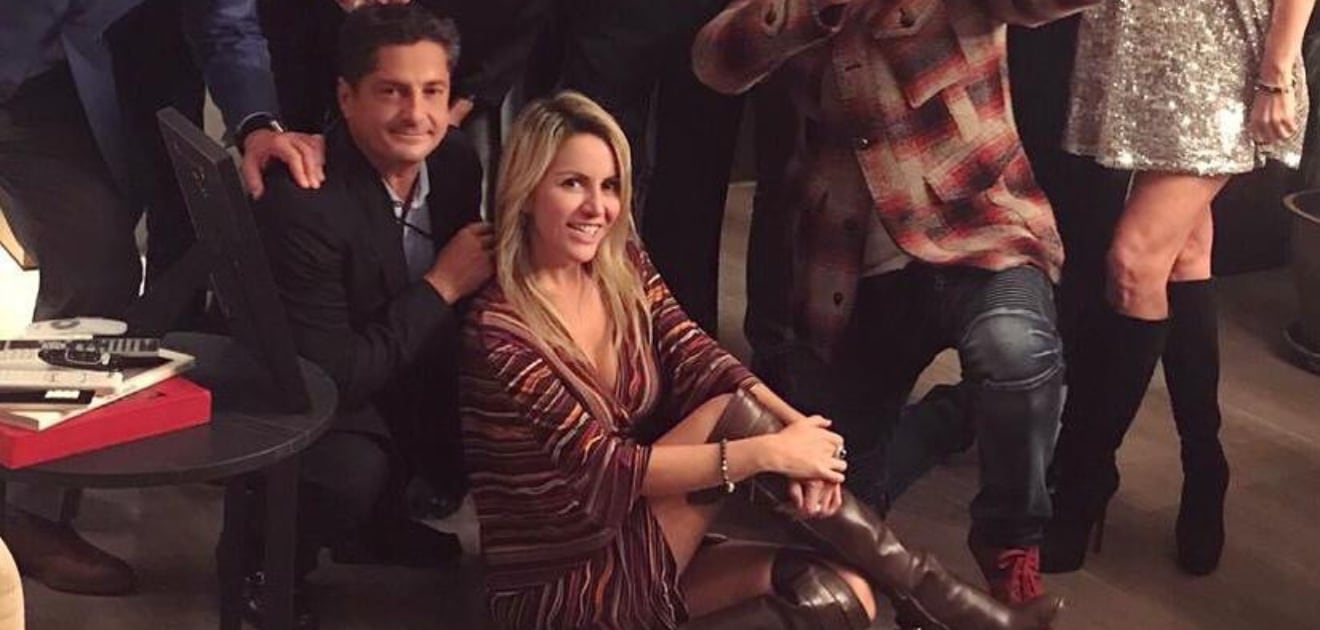 Alex Basteri en la posada de Arturo Germán