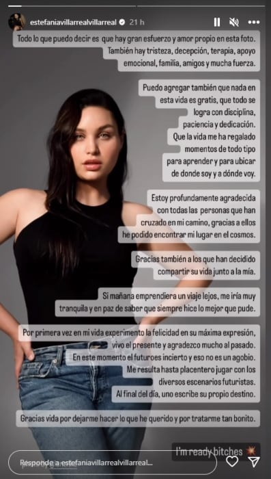 Instagram: @estefaniavillarrealvillarreal
