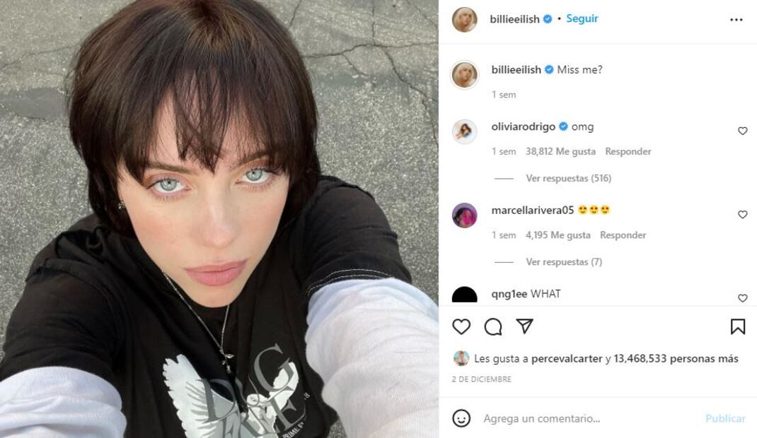 Billie Eilish confesó que fue adicta a la pornografía a los 11 años
