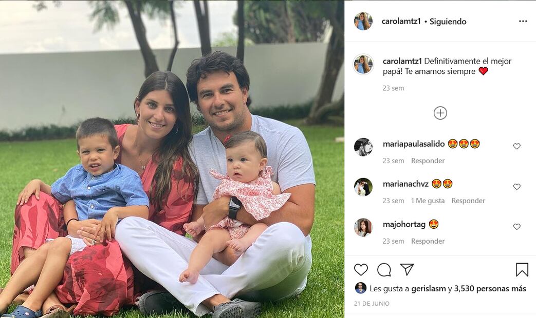 "Estoy sin palabras": Checo Pérez y su familia celebran su triunfo en el GP de Sakhir de F1