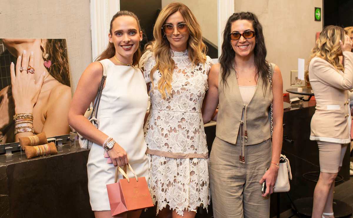 Margarita Sorokhan, Ana Claudia Cabrera y Fer Cabrera / Foto: Esteban Torreblanca