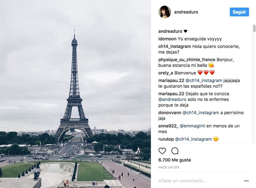 ¿Andrea Duro es la nueva novia del Chicharito Hernández?