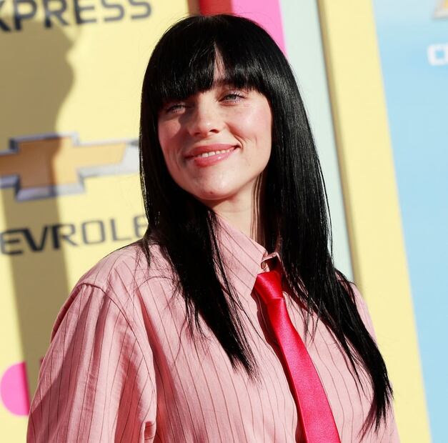 Billie Eilish en el estreno de la película "Barbie" en Los Ángeles / AP
