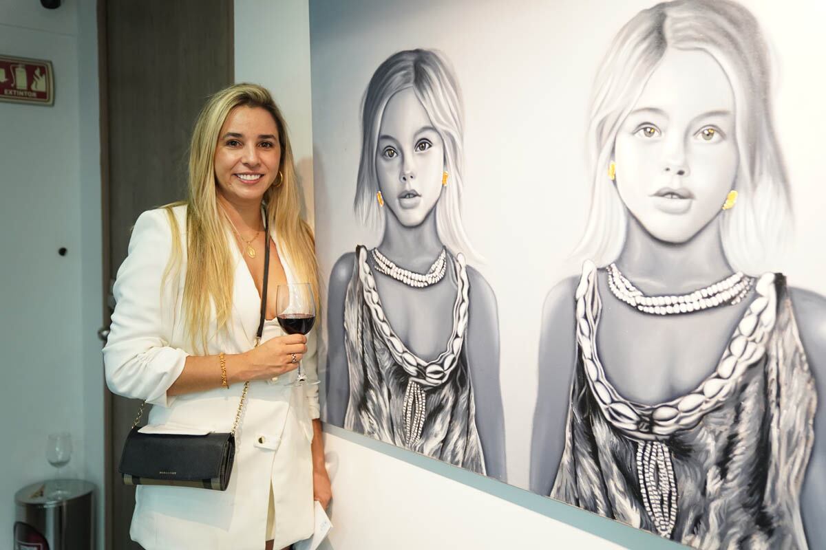 La artista María Esther Panesso. (Foto: Héptor Arjona)