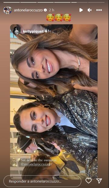 Antonela Roccuzzo, esposa de Messi, deslumbra en el desfile de Louis Vuitton en París