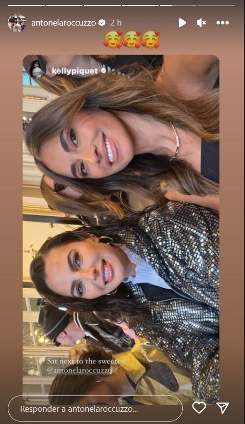 Antonela Roccuzzo, esposa de Messi, deslumbra en el desfile de Louis Vuitton en París
