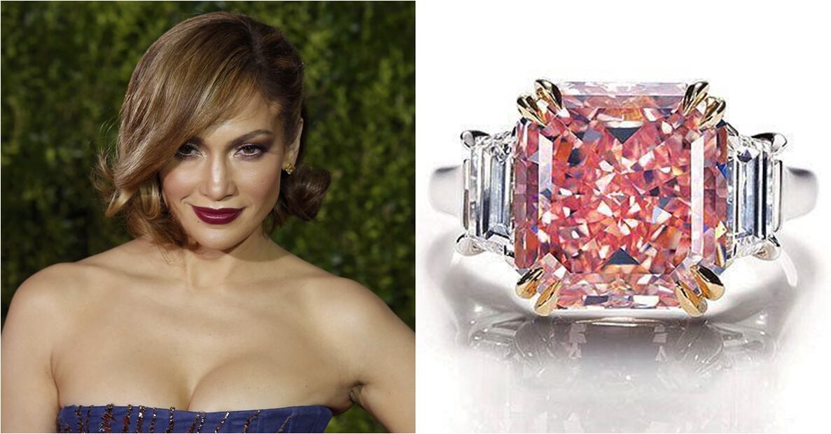 Los anillos de compromiso más espectaculares de las famosas