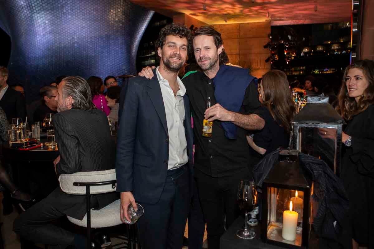 Javier Estévez y Cristian Manzutto. (Foto: Esteban Torreblanca)