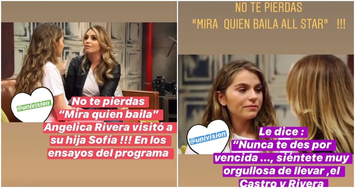 Angélica Rivera reaparecerá en un reality show con su hija Sofía Castro