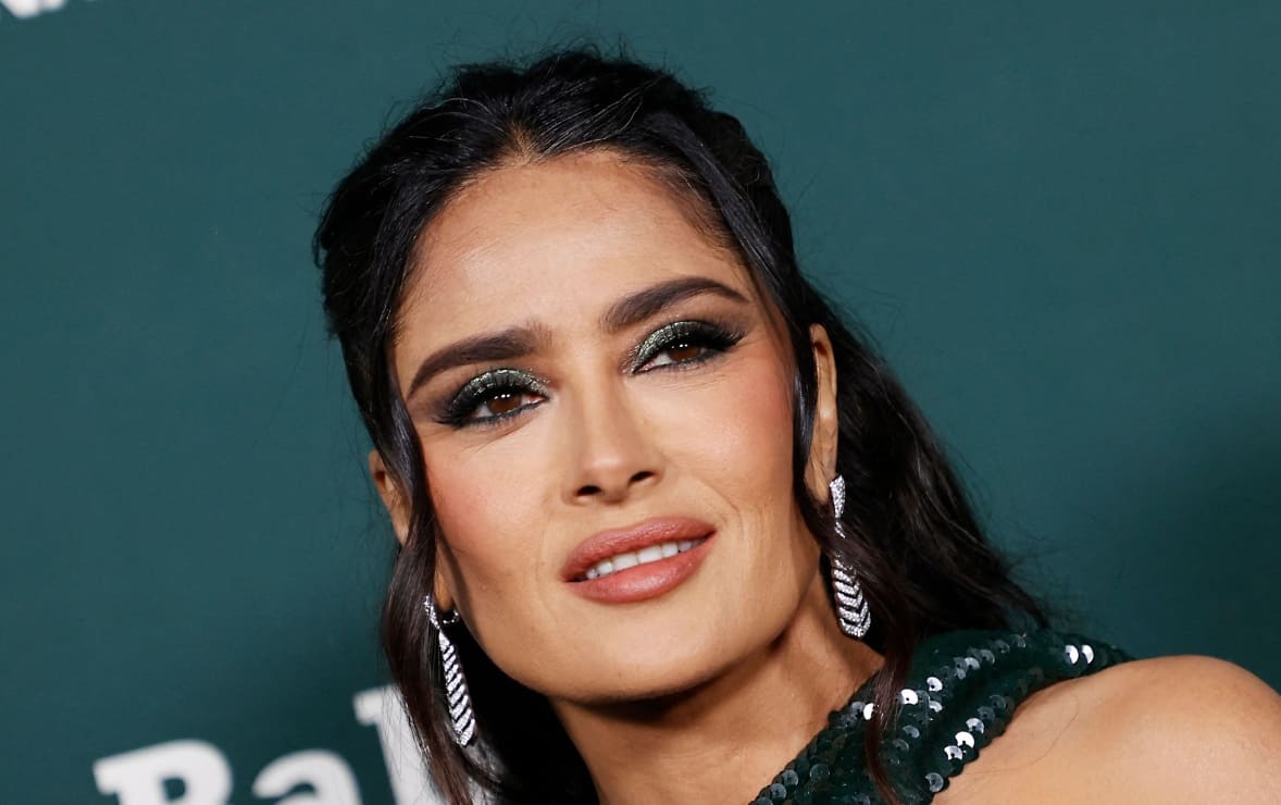 Salma Hayek y la foto que demuestra que luce igual que hace 20 años