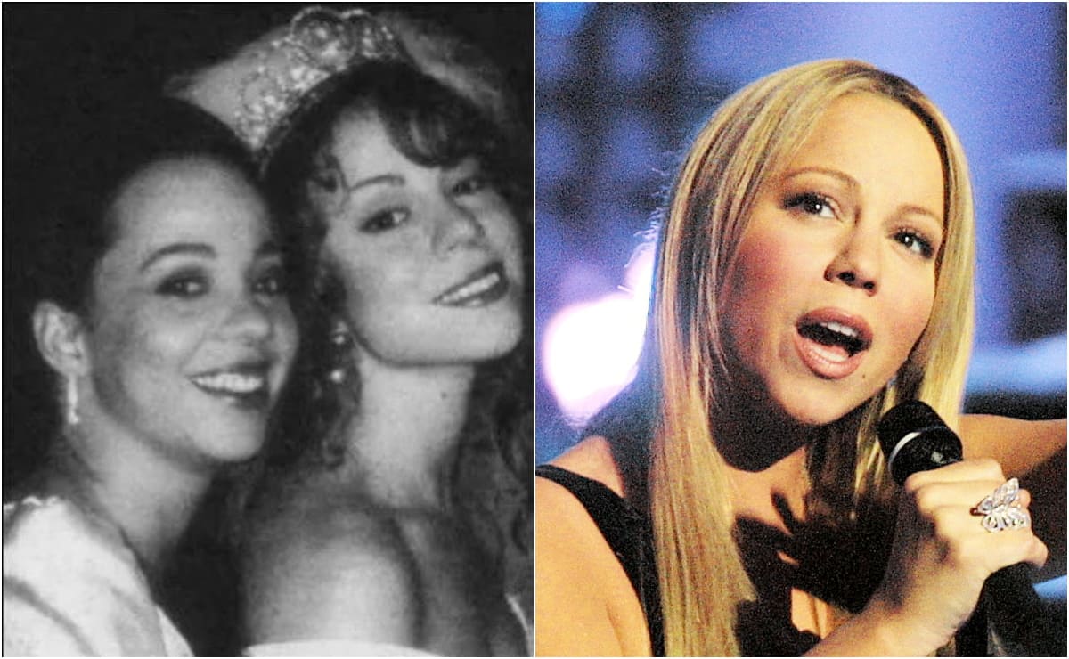 Mariah Carey con su hermana Alison / Fotos: Instagram - AFP