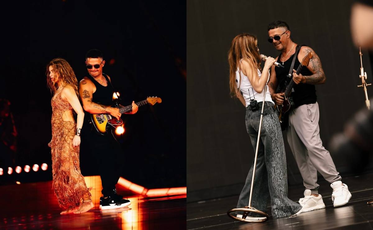 Alejandro Sanz y Shakira / Foto: Instagram @alejandrosanz