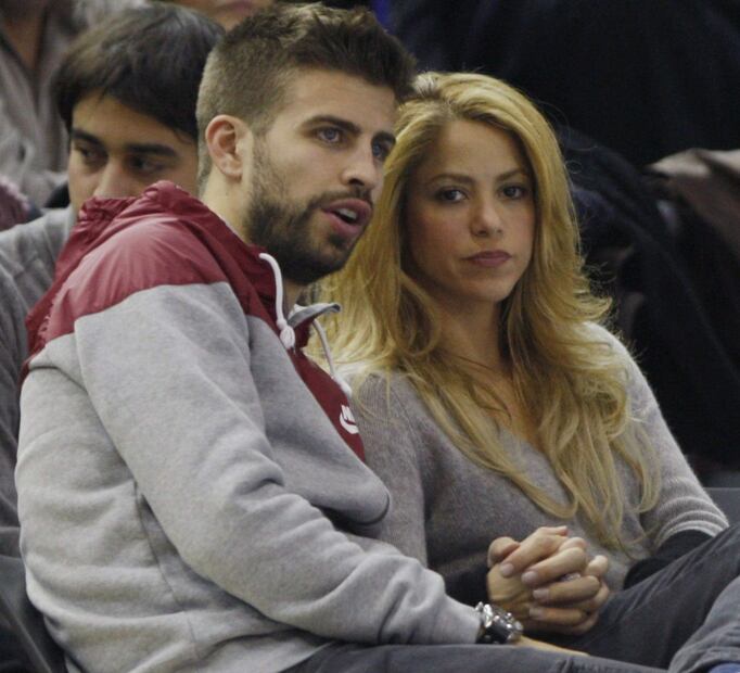 (Gerard Piqué y Shakira en un evento deportivo en noviembre de 2013 / EFE)

