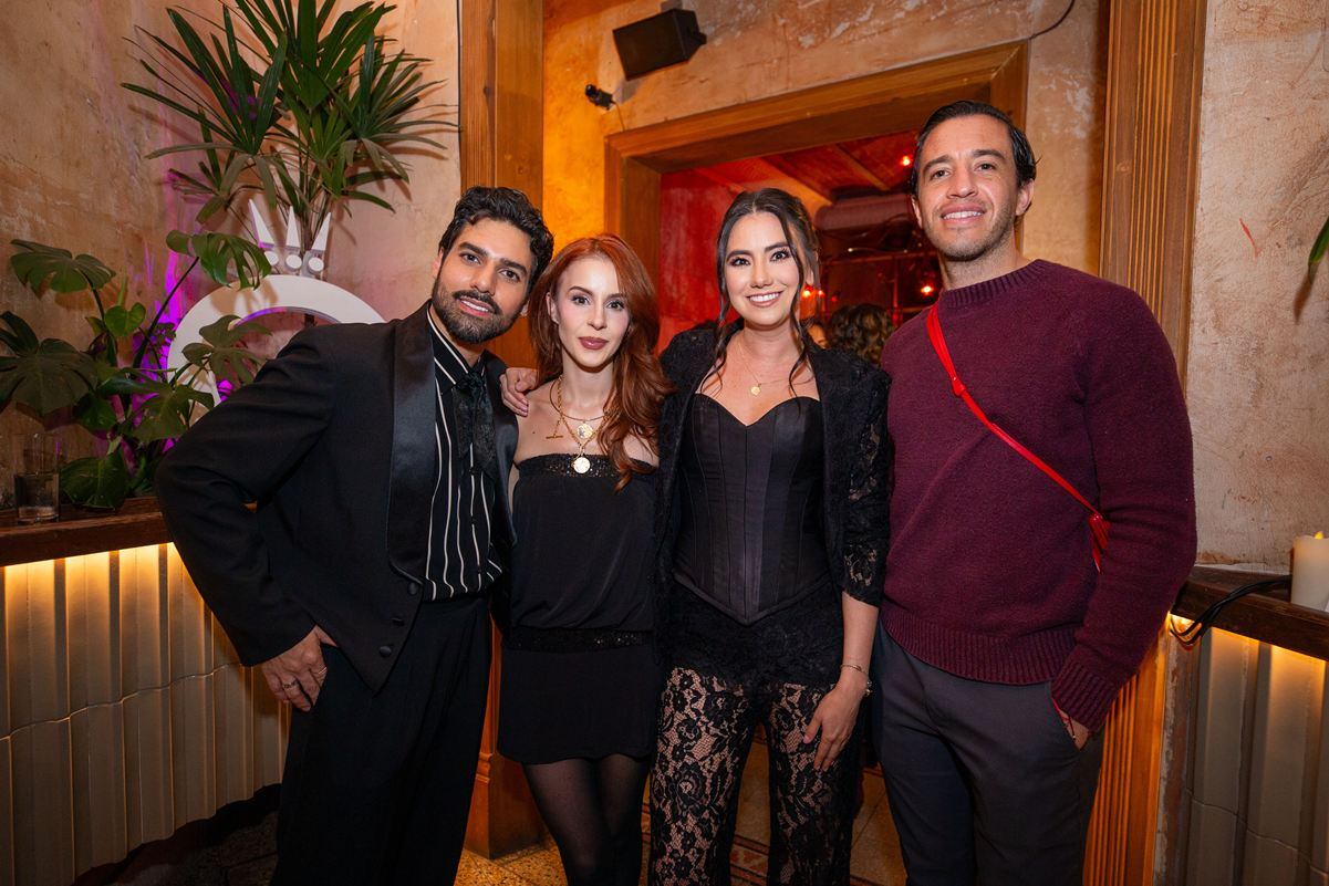 Lalo Brito, Pau Capetillo, Olga Mafud y Carlos Nader. Foto: Edgar Silva Fuentes S.