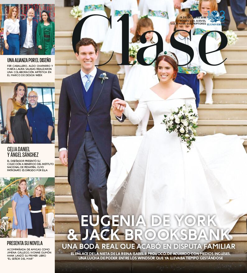 Eugenia de York y Jack Brooksbank, una boda real que acabó en disputa familiar 