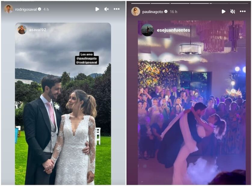 Instagram: @paulinagoto / @rodrigosaval
