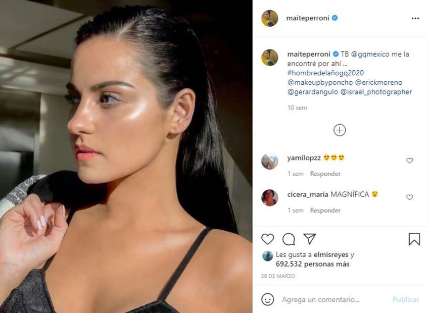 Maite Perroni reaparece en redes con contundente mensaje 