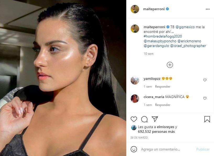Maite Perroni reaparece en redes con contundente mensaje 