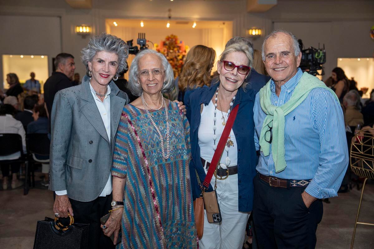 Patricia Ortiz Monasterio, Bertha Cea, Elisa Wagner y Jaime Riestra. (Foto: Héptor Arjona)
