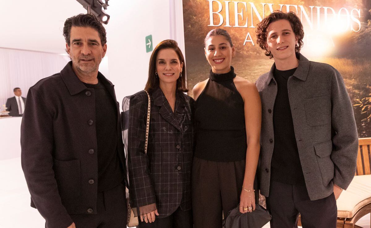 Andrés Morales, Adriana Gómez del Campo, Paola Hajj y Roberto Morales / Foto: Cortesía