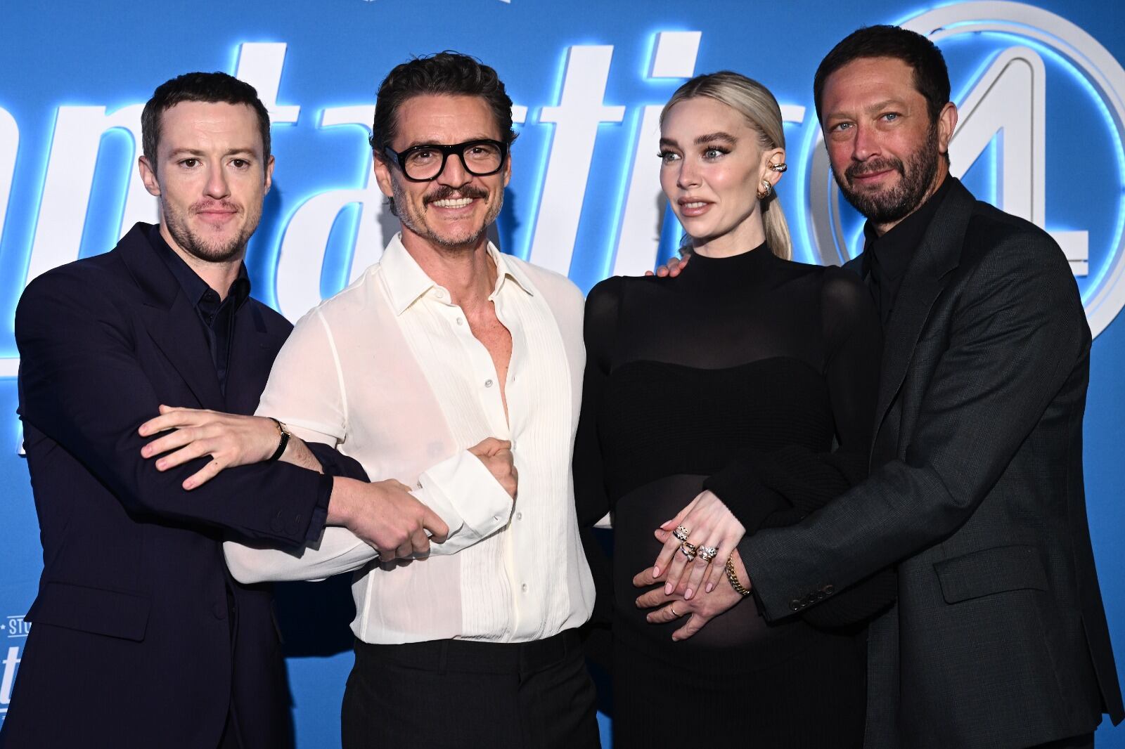 Joseph Quinn, Pedro Pascal, Vanessa Kirby, 		Ebon Moss-Bachrach / Foto: EFE
