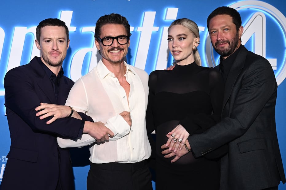 Joseph Quinn, Pedro Pascal, Vanessa Kirby, Ebon Moss-Bachrach / Foto: EFE