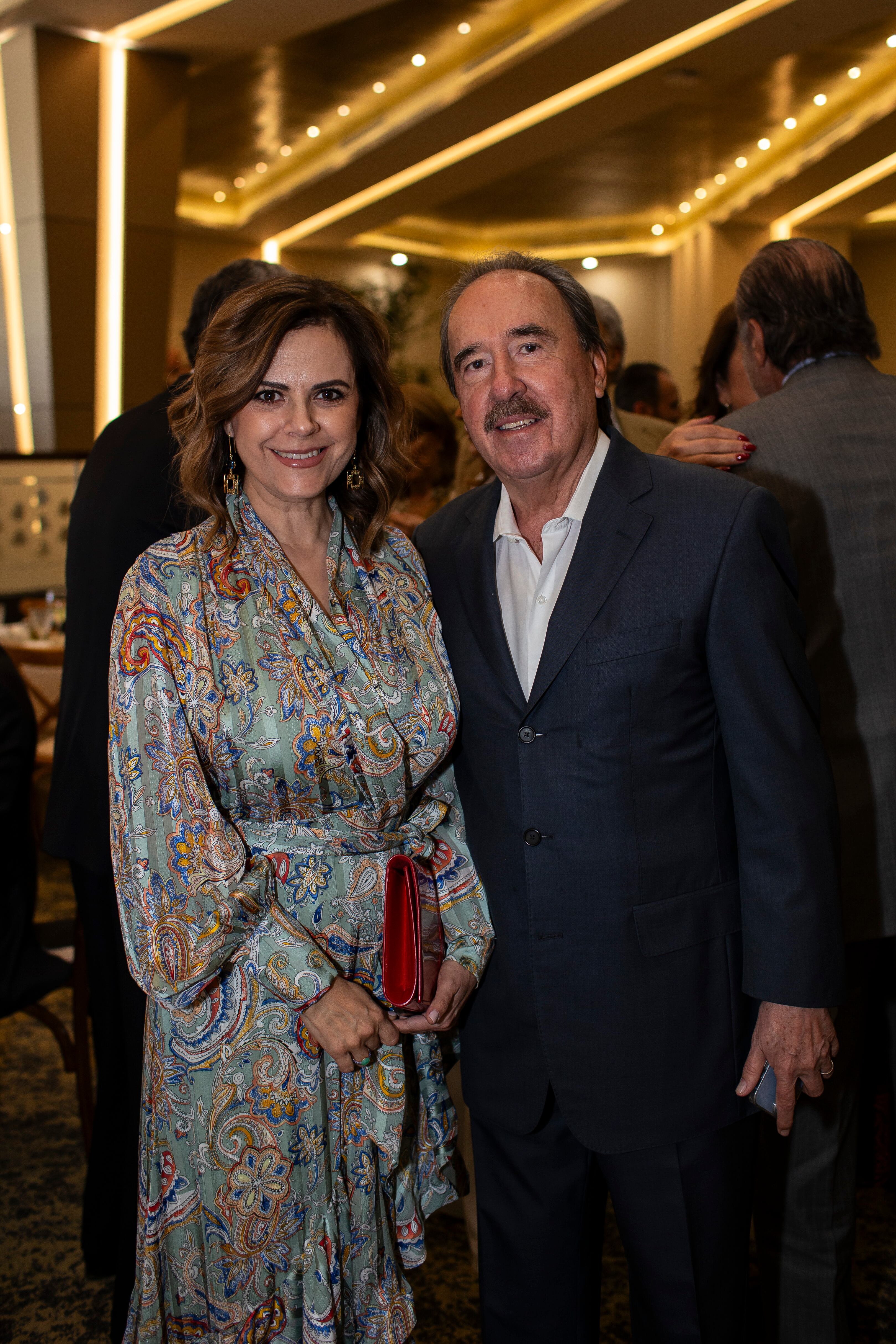 Hilda Flores de Gamboa y Emilio Gamboa. (Foto: Esteban Torreblanca)