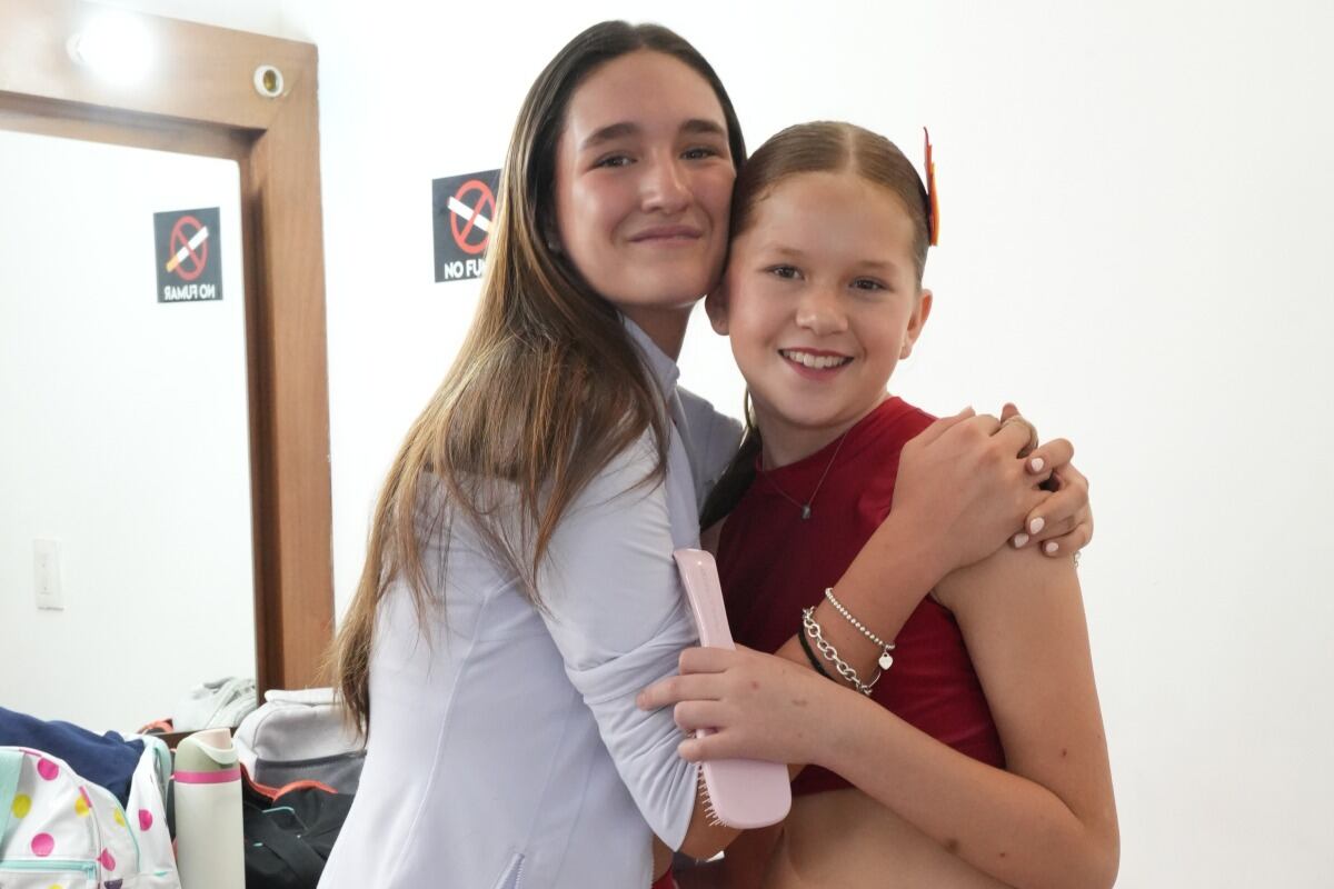 Victoria Moreni y Valentina Miranda. (Foto: Héptor Arjona)