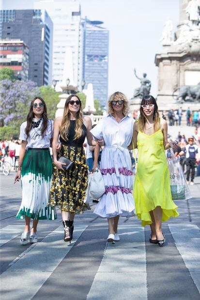 Street Style en Mercedes-Benz Fashion Week Mexico City