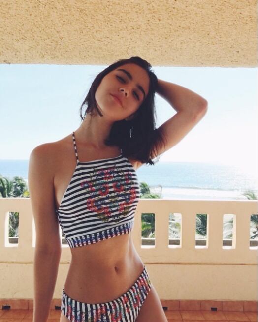 Las fotos en la playa de María Ibarra, hija de Benny Ibarra y Celina del Villar