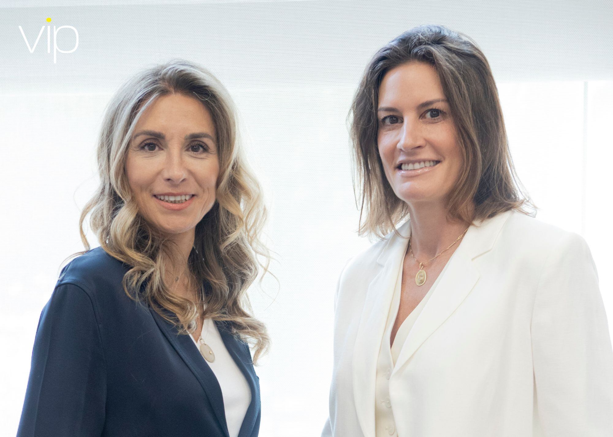 Elena Alti y Conchita Calderón. (Foto: Karla Gómez)