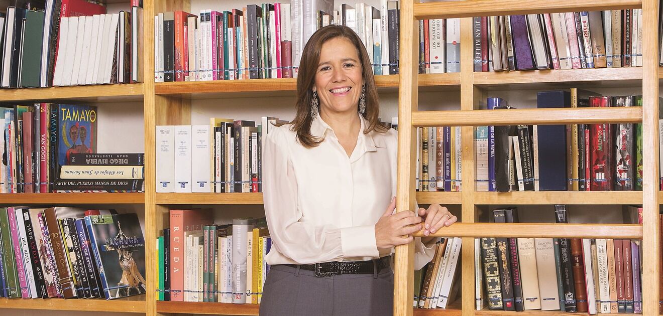 <p>La estancia favorita de Margarita Zavala en su casa es, sin duda, la biblioteca. <b>(Fotos: Archivo El Universal)</b></p>
