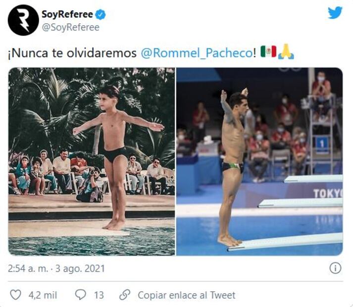 Rommel Pacheco se despide de los Juegos Olímpicos y México le dedica memes