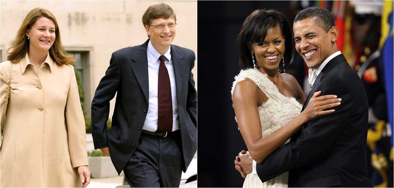 <p>Los Gates y los Obama son dos de las parejas más solidas y poderosas del mundo, no sólo han sabido llevar un gran matrimonio, sino que han sabido crecer juntos. / Fotos: Cortesía El Universal</p>
