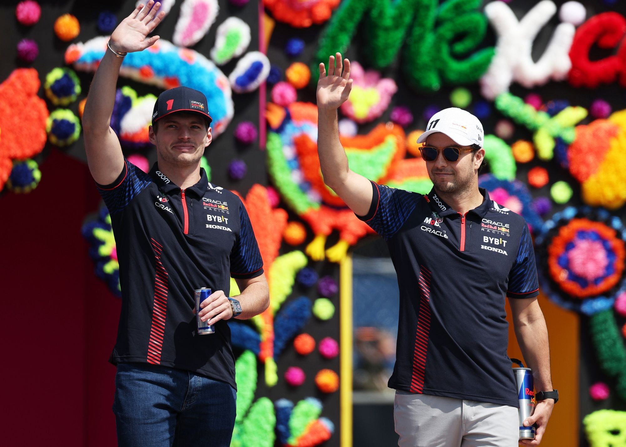 Max Verstappen y Sergio "Checo" Pérez. (Foto: Arturo Quintero)