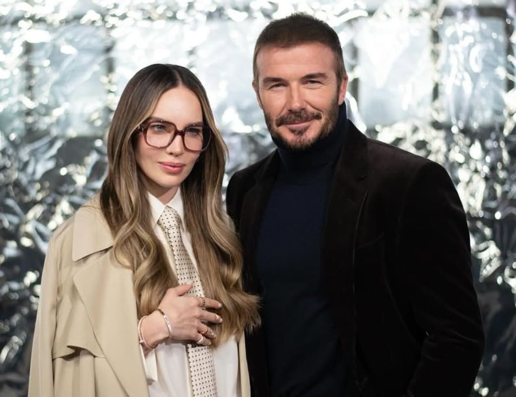 Belinda y David Beckham en Milán / Foto: Instagram @belindapop - @thealexcordova