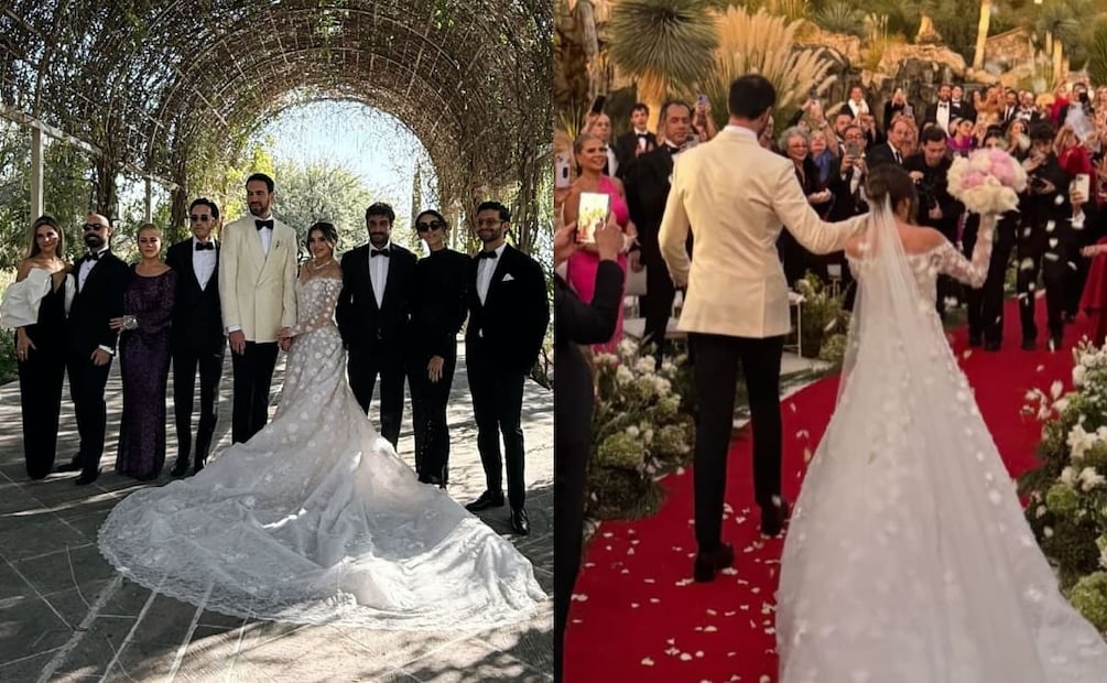 La boda religiosa de Sofía Castro y Pablo Bernot / Fotos: Instagram