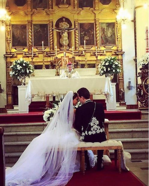 Anahí y Manuel Velasco/Instagram. 