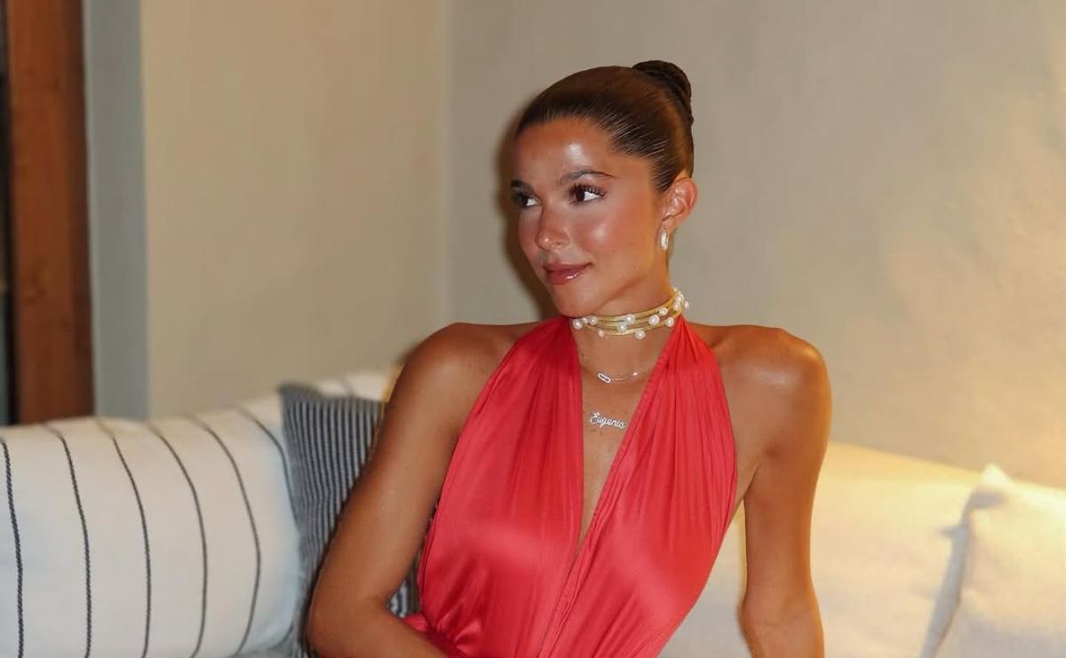 Eugenia Rodríguez deslumbra en la boda de Ana Isabel, nieta de Carlos Slim
