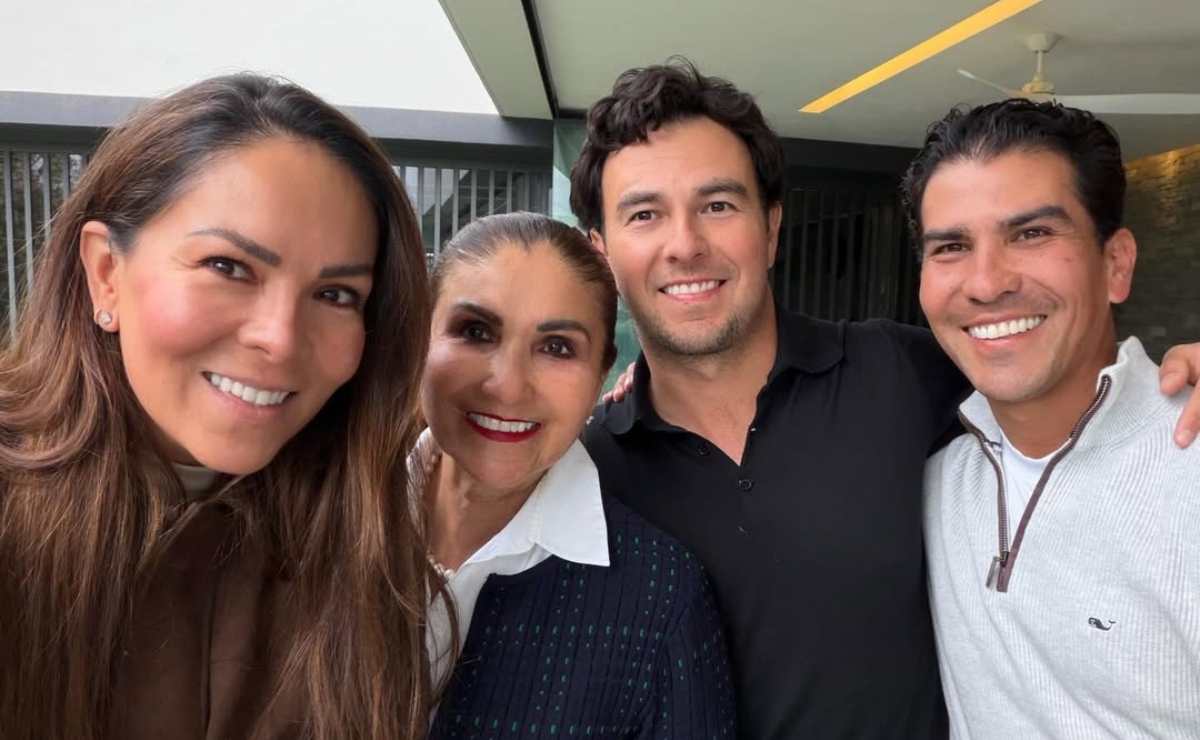 La familia de Sergio 'Checo' Pérez / Foto: Instagram @paola_perez