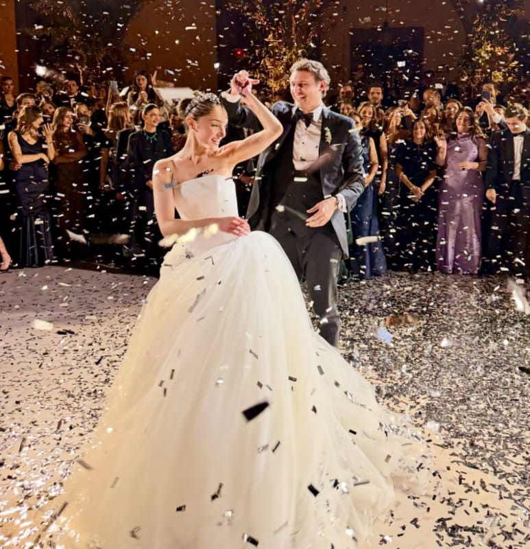 La boda de Arturo Elias Slim y Paula Albarrán. (Foto: Instagram)