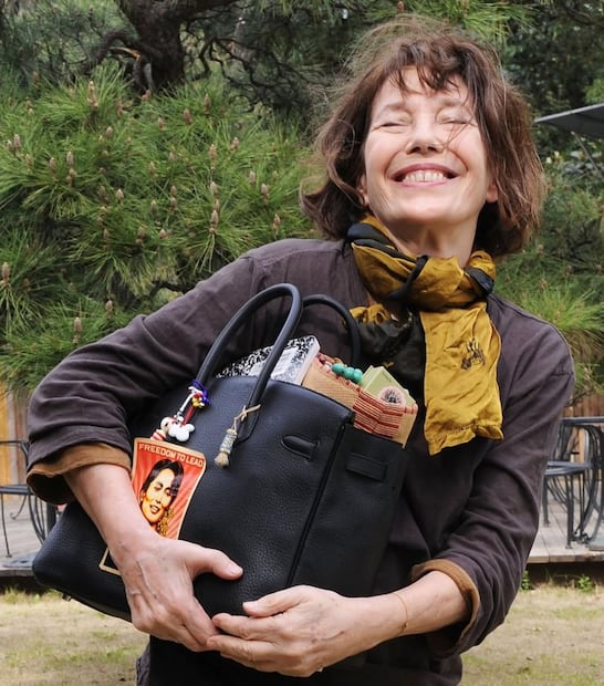 Jane Birkin y su bolso Hermès / Foto: Getty Images