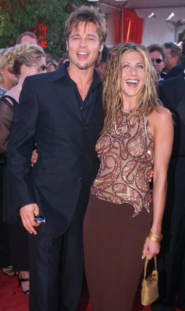 Brad Pitt y Jennifer Aniston de nuevo juntos en divertida escena