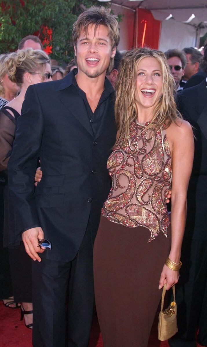 Brad Pitt y Jennifer Aniston de nuevo juntos en divertida escena